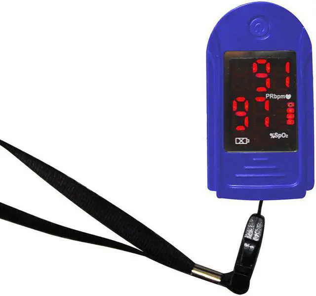 Alt view image 4 of 6 - adult fingertip pulse oximeter for home use with LED display