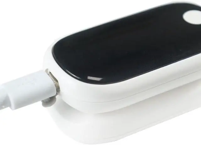 Alt view image 3 of 6 - Mericonn USB charging Pulse Oximeter with lithium battery PI index adult SP02 oximeter for Home Use