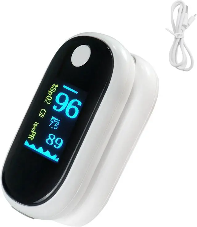 Main image of Mericonn Fingertip Pulse Oximeter Accurate, Fast Spo2 Readings & Heart Rate Monitoring Rechargeable Ideal for Health-conscious Individuals