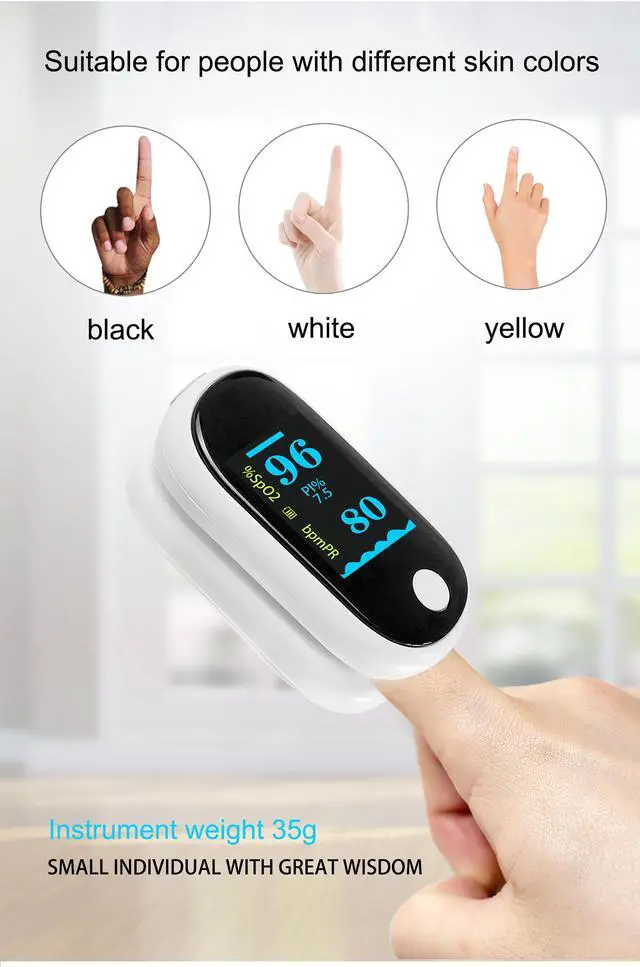 Alt view image 3 of 7 - Mericonn Fingertip Pulse Oximeter Accurate, Fast Spo2 Readings & Heart Rate Monitoring Rechargeable Ideal for Health-conscious Individuals