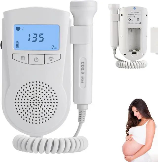 Main image of Portable fetal doppler Baby Heart Rate Monitor For Pregnant Women Home Use