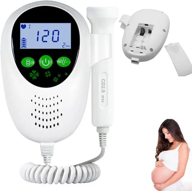 Main image of Household Pregnant Fetal Doppler Baby Heartbeat Monitor Fetal Doppler