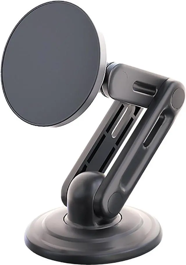 Main image of Mericonn Car Magnetic Phone Mount Holder Dashboard Windshield Industrial-Strength Suction Cup with Adjustable Telescopic Arm 8 Strong Magnets for All Cell Phones