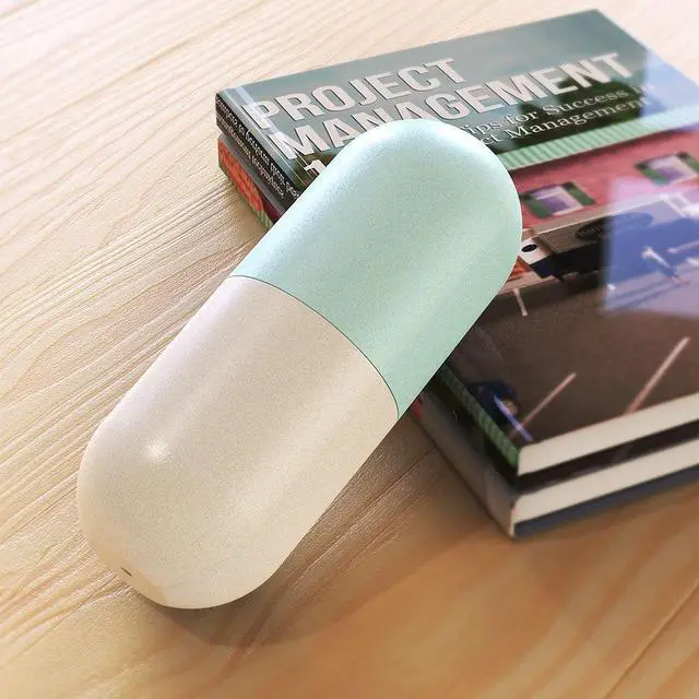 Alt view image 7 of 7 - Mericonn Weekly Travel Pill Organizer Daily Cute Pill Box 7 Day Small Pill Case Holder to Vitamins Supplements Pretty Medicine Box Gift for Office Trip Gym