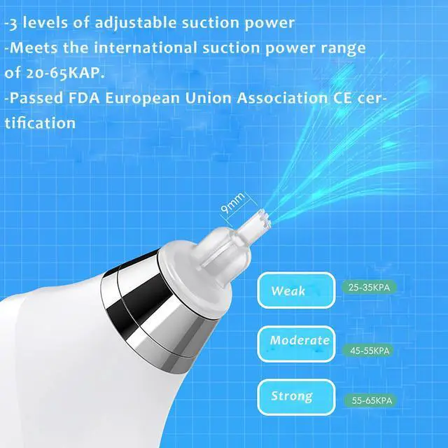 Alt view image 2 of 6 - Baby Nasal Aspirator, Electric Nose Sucker for Toddler with 3 Adjustable Levels Suction, Rechargeable Snot Sucker for babies with Nursery Rhymes