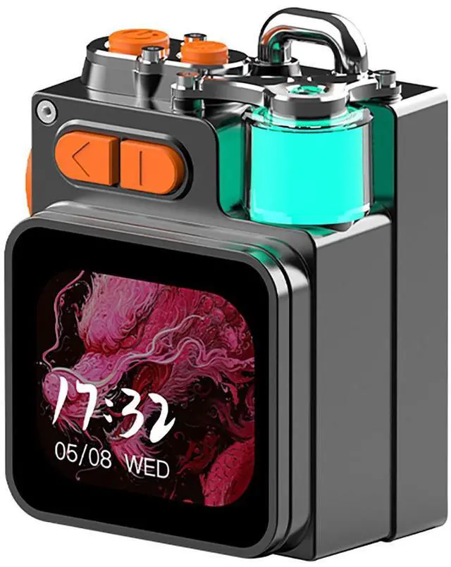 Main image of Mericonn 2025 Waterproof Bluetooth Speaker with Touch Screen - Portable Wireless Speaker, 360° Surround Sound, APP Control, RGB Lights, TF Card Support