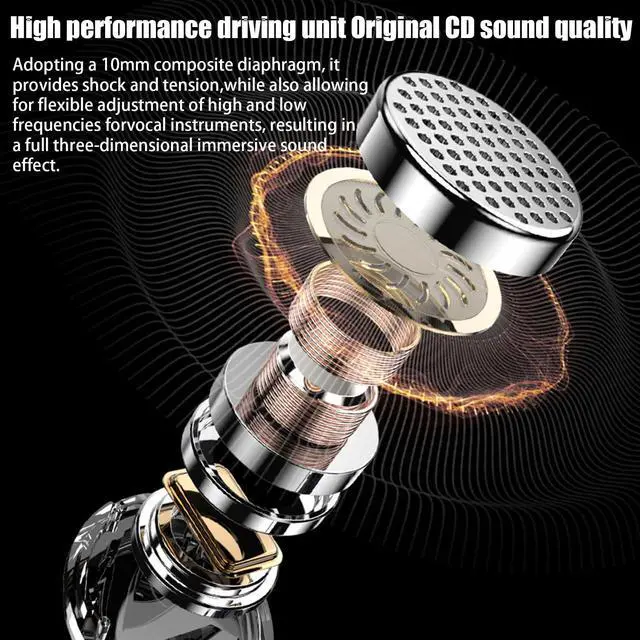 Alt view image 4 of 7 - Mericonn Transparent Bluetooth 5.4 Earbuds with LCD Touch Screen, IPX7 Waterproof, Noise Reduction, Game Mode, Secure Fit Sports Earphones - Air Max 2025