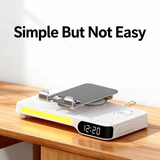 Alt view image 2 of 7 - MERICONN Wireless Charger,7 in 1 Wireless Charging Station, Fast Wireless Charger Stand for iPhone 14/13/12/11/Pro/Max/XS/XR/X/8/Plus, for Apple Watch 7/6/5/4/3/2/SE, for AirPods 3/2/Pro(white)