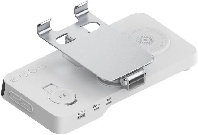 Alt view image 6 of 7 - MERICONN Wireless Charger,7 in 1 Wireless Charging Station, Fast Wireless Charger Stand for iPhone 14/13/12/11/Pro/Max/XS/XR/X/8/Plus, for Apple Watch 7/6/5/4/3/2/SE, for AirPods 3/2/Pro(white)