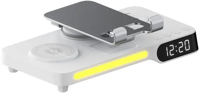 Alt view image 7 of 7 - MERICONN Wireless Charger,7 in 1 Wireless Charging Station, Fast Wireless Charger Stand for iPhone 14/13/12/11/Pro/Max/XS/XR/X/8/Plus, for Apple Watch 7/6/5/4/3/2/SE, for AirPods 3/2/Pro(white)