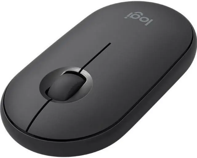 Alt view image 13 of 20 - Logitech Pebble M350 Wireless Mouse with Bluetooth or USB - Graphite