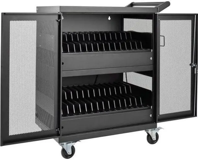 Main image of Tripp Lite 32-Port AC Charging Cart Storage Station Chromebook Laptop Tablet