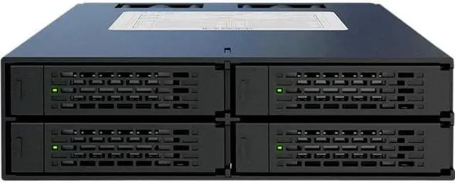 Alt view image 3 of 3 - Icy Dock MB994SP-4SB-1 DAS Hard Drive/Solid State Drive Array - (mb994sp4sb1)