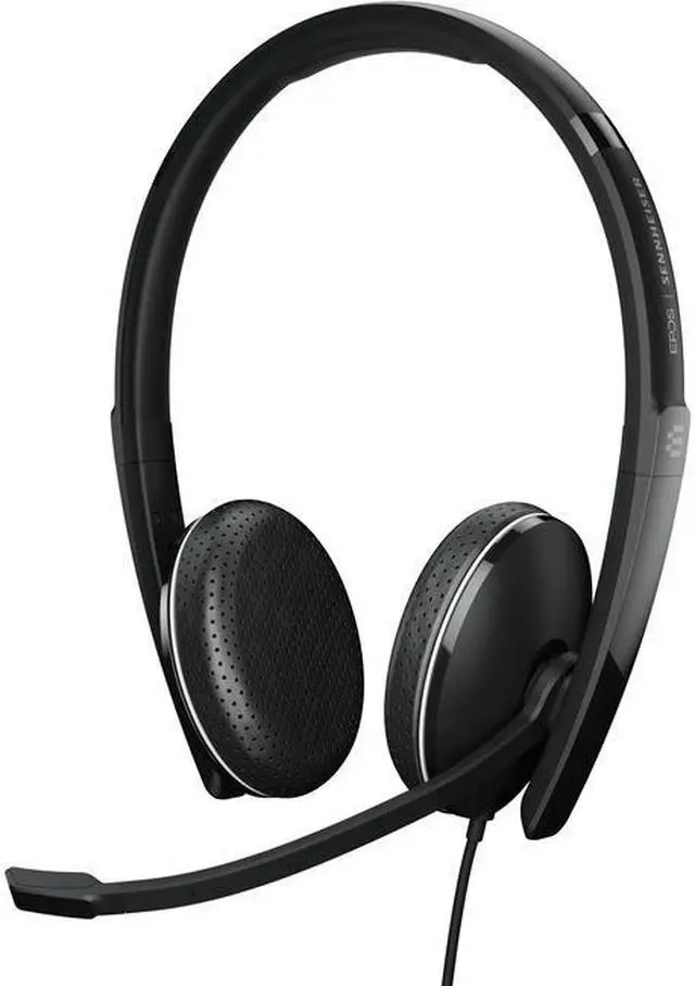 Alt view image 9 of 20 - EPOS / Sennheiser Adapt 165T Binaural On-Ear Wired 3.5mm Jack Headset