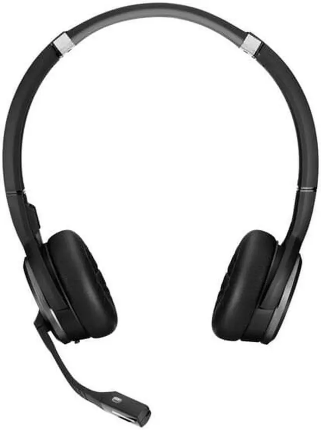 Alt view image 11 of 14 - EPOS Sennheiser SDW 60 HS 1000633 Binaural On-Ear DECT Wireless Headset Black