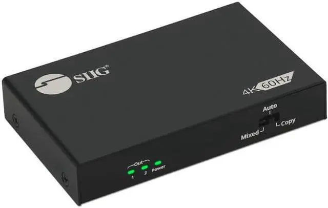 Alt view image 11 of 11 - 2PORT HDMI 20 HDR SPLITTER