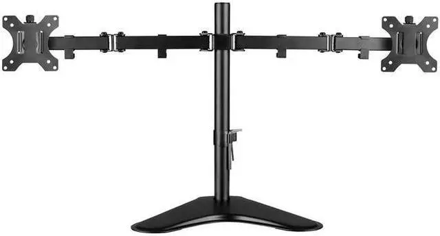 Alt view image 3 of 7 - V7 DS2FSD-2N Dual Desktop Monitor Stand