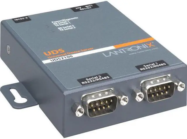 Alt view image 9 of 13 - Lantronix UDS2100 2-Port Device Server