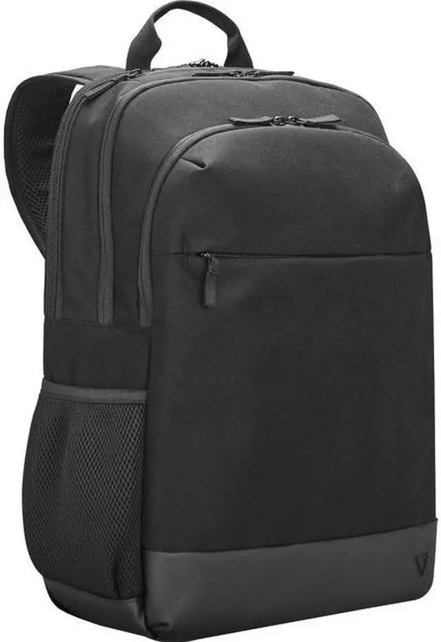 Alt view image 10 of 11 - V7 Eco-Friendly Backpack for 17" to 17.3" Laptop Black CBP17ECOBLK