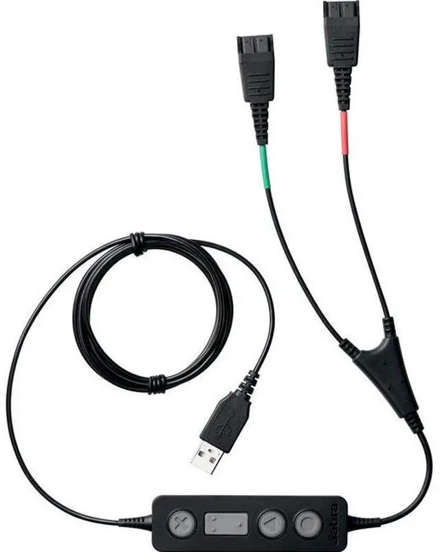 Alt view image 4 of 8 - Jabra Link 265 Usb-Qd Training Cable