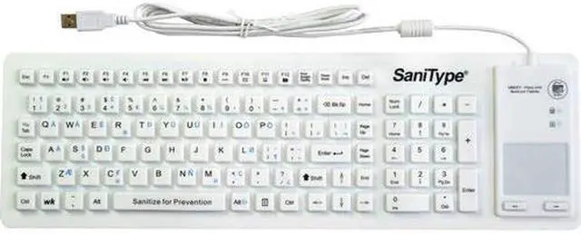 Alt view image 4 of 6 - SaniType FLEX TOUCH Keyboard