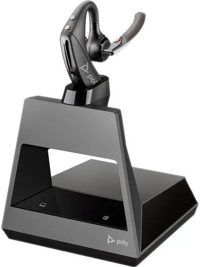 Alt view image 5 of 6 - Plantronics Voyager 5200 Office Earpiece, 2-Way Base, USB-A (212732-01)