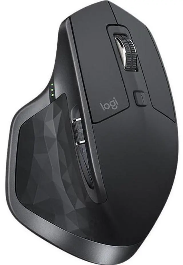 Alt view image 15 of 20 - Logitech MX Master 2S 7 Buttons Wireless 2.4 GHz Laser Mouse Graphite