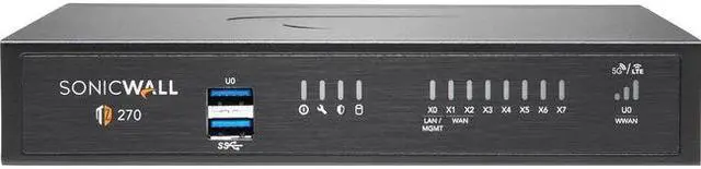 Alt view image 3 of 20 - SonicWall TZ270 Firewall (Gen 7) w/ Secure Upgrade Plus (2-Year Advanced Protection Security Suite) | 02-SSC-6844