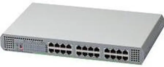 Alt view image 6 of 9 - Allied Telesis 24-port 10/100/1000T Unmanaged Switch with Internal PSU