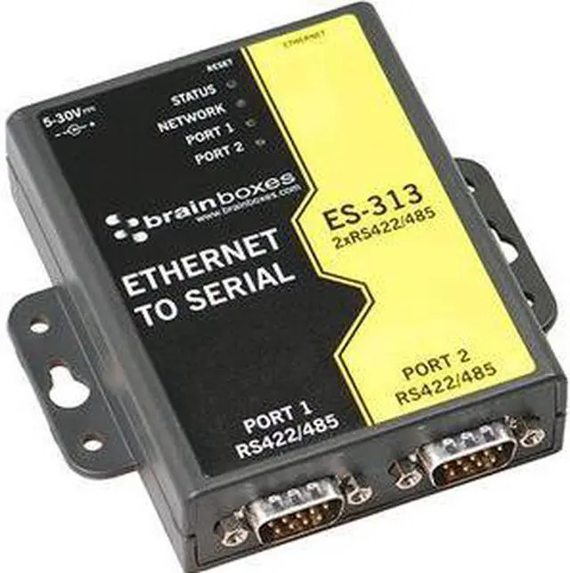 Alt view image 9 of 10 - Brainboxes ES-313 serial server