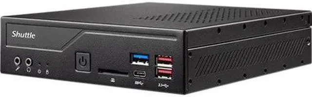 Alt view image 3 of 5 - Shuttle DH470 Intel H470 Express chipset 1 x HDMI 2.0 Slim Barebone PC