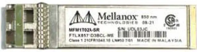Alt view image 5 of 5 - Mellanox MFM1T02A-SR SFP+ Optical Module for 10GBASE-SR