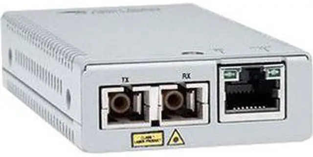 Alt view image 3 of 9 - Allied Telesis Mmc2000/Sc Transceiver/Media Converter