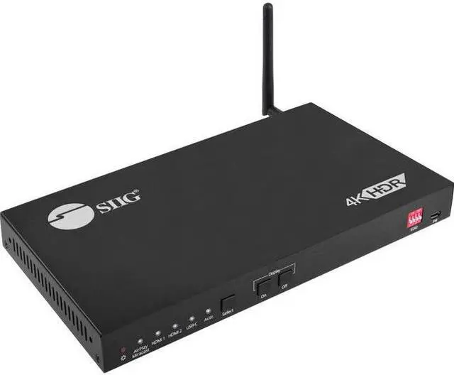 Alt view image 15 of 20 - SIIG AC CEH25Z11S1 4x1 MultiVideo HDMI 20 Presentation Switcher Brown Box