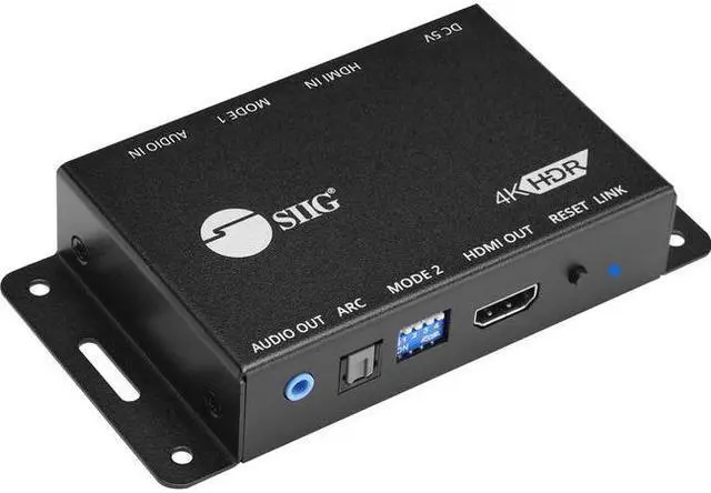 Alt view image 12 of 14 - Siig Hdmi 2.0 Audio Extractor/Embedder