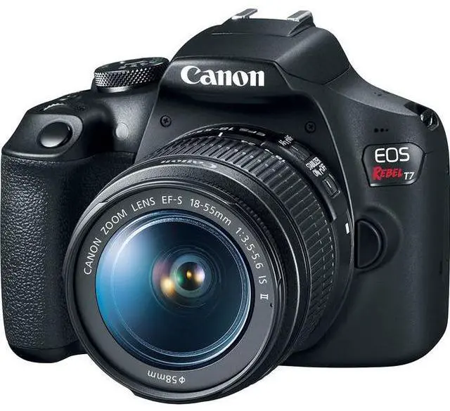 Alt view image 17 of 20 - Canon EOS Rebel T7 EF-S 18-55mm IS II Kit