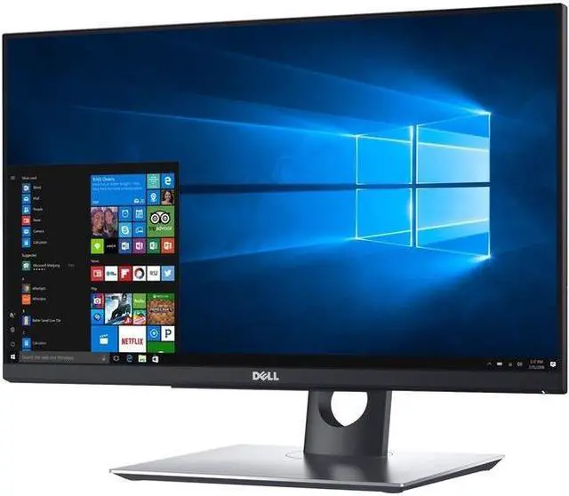 Alt view image 14 of 19 - Dell P2418HT Black 24" 10-Point Touch Touchscreen Monitor 250 cd/m2 DCR 8,000,000:1 (1,000:1)