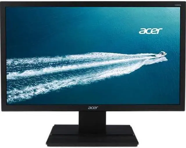 Alt view image 12 of 15 - Acer V226HQL B 22" (21.5" viewable) Full HD LED LCD Monitor - 16:9 - Black - Twisted Nematic Film (TN Film) - 1920 x 1080 - 16.7 Million Colors - 200 Nit - 5 ms - HDMI - VGA - DisplayPort