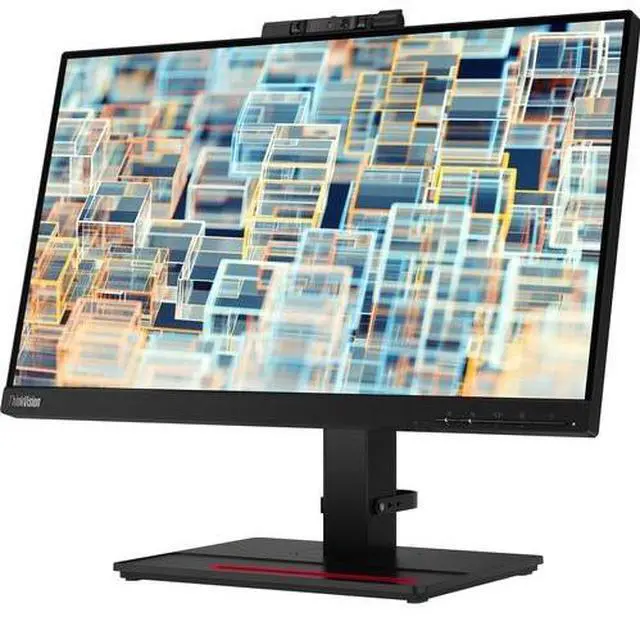 Alt view image 18 of 20 - Lenovo ThinkVision T22v-20 21.5" 16:9 Full HD VoIP IPS 60Hz LCD Monitor with Built-in Speakers
