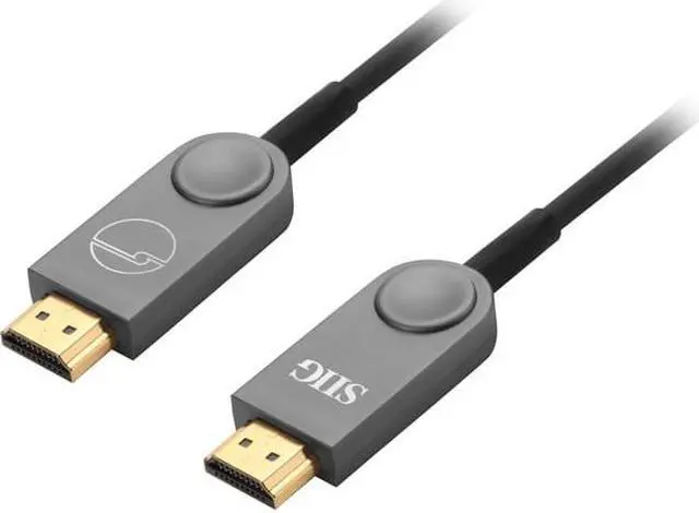 Alt view image 11 of 11 - SIIG 4K HDMI 2.0 Fiber Optical Cable - 15m
