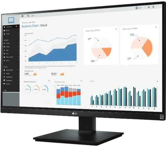 Alt view image 9 of 20 - LG 27BK67U-B 27" 16:9 4K UHD 3840 x 2160 IPS Monitor with sRGB 99% and AMD FreeSync HDMI, DisplayPort, USB-C, Height Adjustable