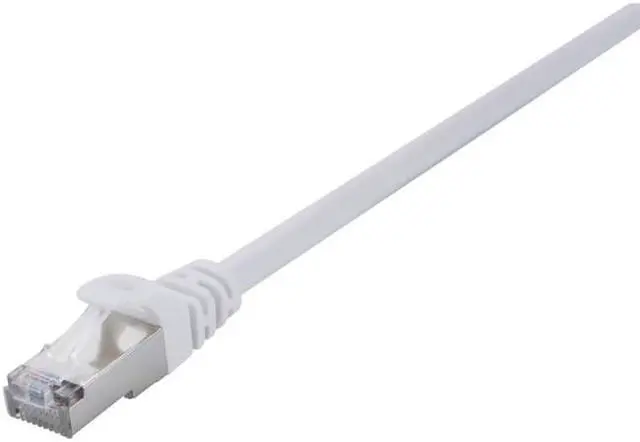 Alt view image 6 of 6 - V7 3.3ft Cat.7 Snagless SFTP Network Patch Cable White V7CAT7FSTP1MWHT
