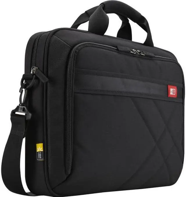 Alt view image 5 of 5 - Caselogic 3201433 15.6 in. Diamond Briefcase - Black