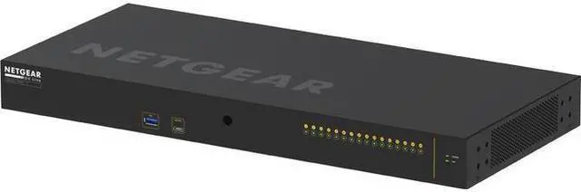 Alt view image 6 of 7 - NETGEAR AV Line M4250-16XF 16x1G/10G Fiber SFP+ Managed Switch (XSM4216F)