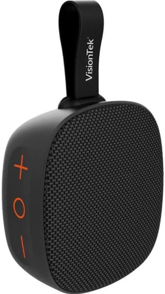 Alt view image 11 of 12 - Visiontek Sound Cube Portable Wireless Bluetooth Speaker System - Black