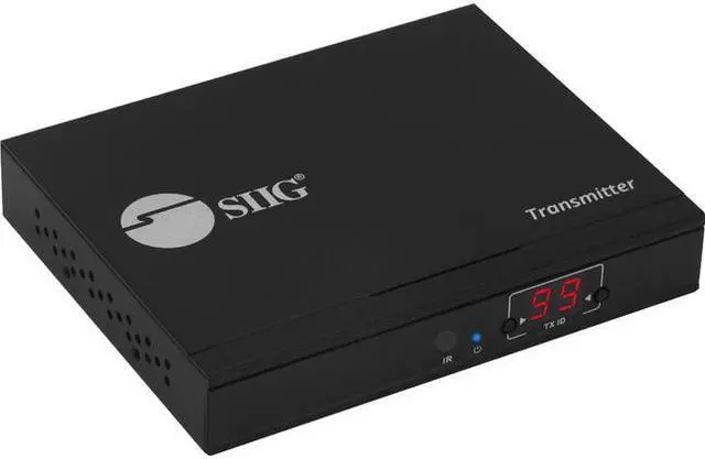 Alt view image 20 of 20 - SIIG - CE-H25B11-S1 - SIIG HDMI 2.0 4K60Hz Over IP Extender / Matrix with IR - Transmitter - 1 Input Device - 393.70 ft