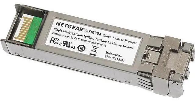 Alt view image 9 of 15 - Netgear ProSAFE 10 Gigabit Base-LR Lite SFP+ Single Mode Module