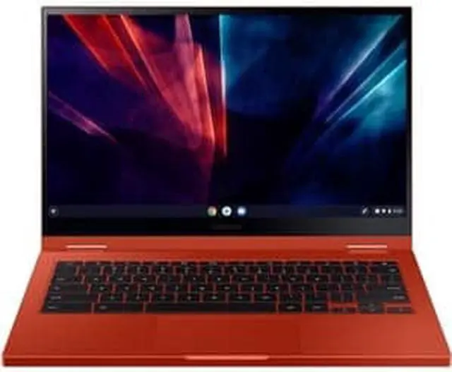 Alt view image 9 of 20 - Samsung Galaxy Chromebook 2 XE530QDA-KA2US 13.3" Touchscreen 2 in 1 Chromebook - Full HD - 1920 x 1080 - Intel Celeron 5205U 1.90 GHz - 4 GB RAM - Fiesta Red - Chrome OS - Intel UHD Graphics - 13
