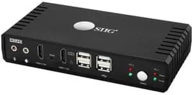Alt view image 13 of 15 - SIIG 2 Port 4K HDMI 2.0 Dual-Head Console KVM Switch with USB 2.0 - Dual 4K Displays , Supports Display Auto Scan