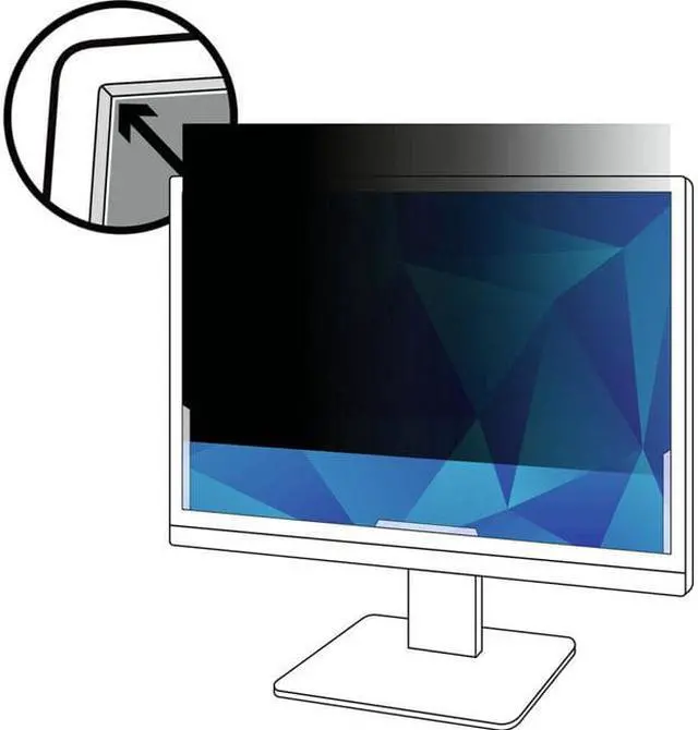 Alt view image 6 of 6 - 3M Privacy Filter Black Matte Glossy